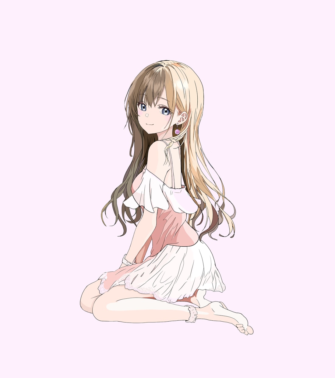 毛束が命！【髪型２パターン】イラスト描きます 美しい髪にこだわりたい！理想のヘアスタイルをイラストで再現♪ イメージ4