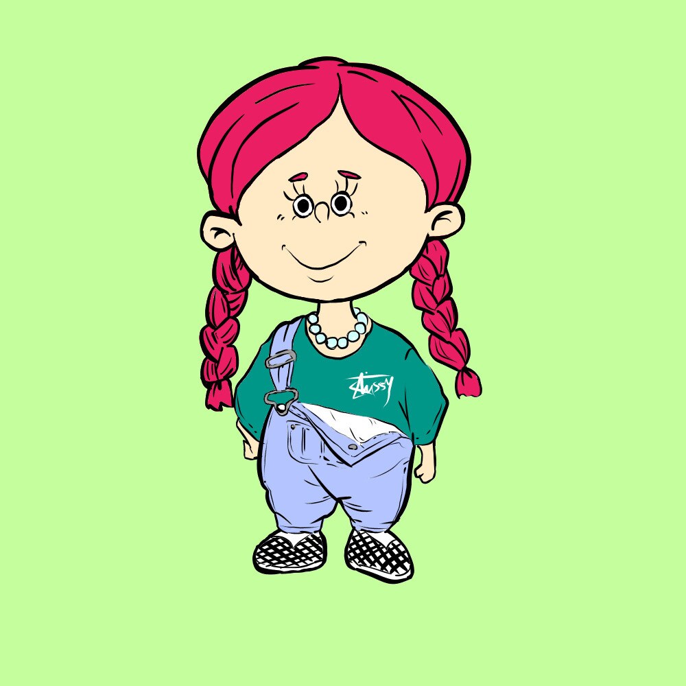 イラストアイコン描きます 古着ファッション可愛いイラスト描きます！ イメージ10