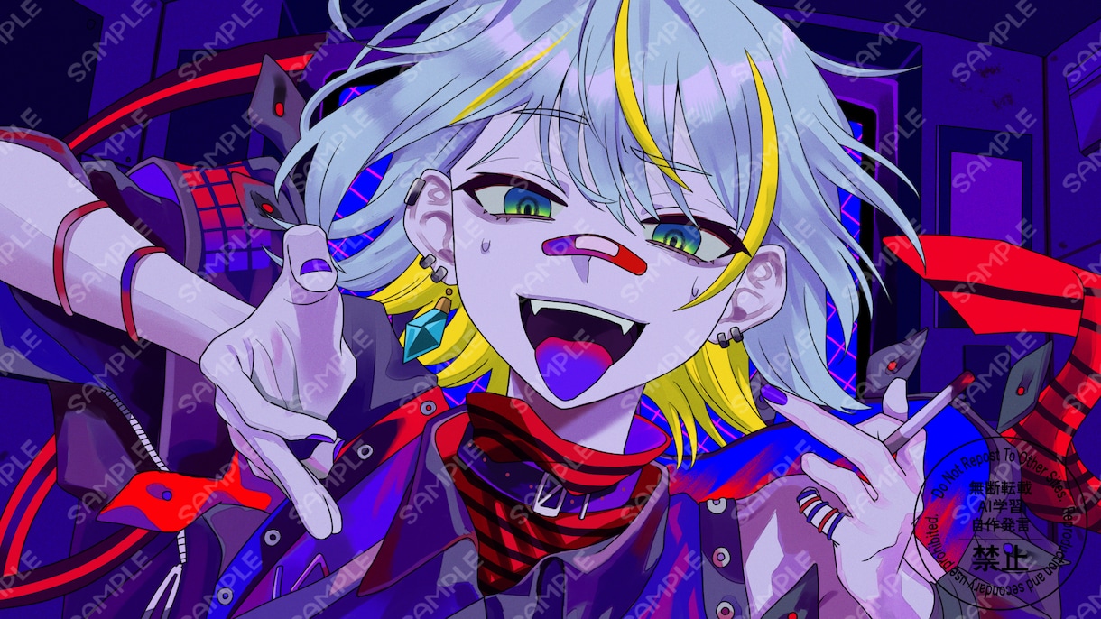 歌ってみた動画・オリジナル曲イラスト制作します 格安であなただけのMVイラストをご提供！ イメージ2