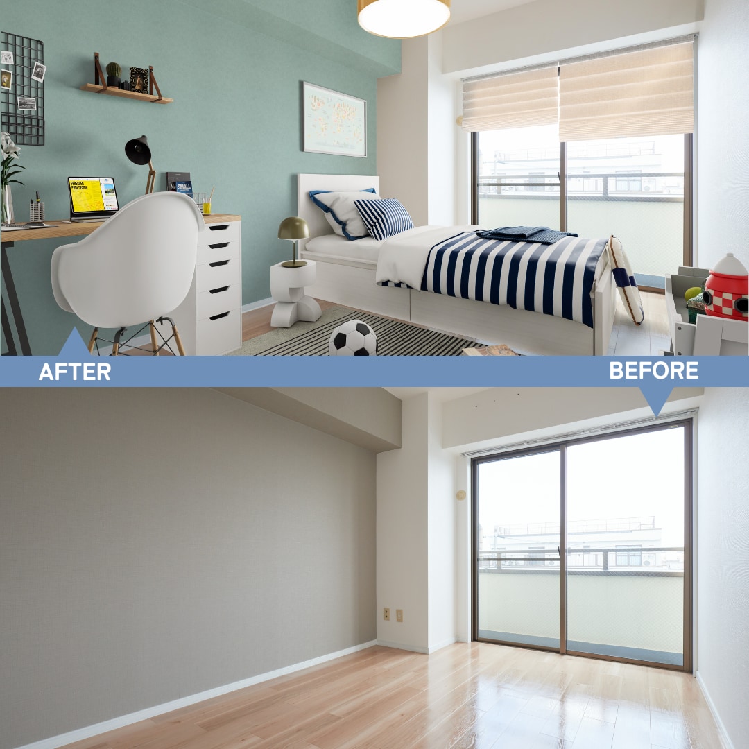 空室写真をインテリアのある部屋にスピード変身します 物件売却を検討の方、不動産業者の方におすすめします！ イメージ3