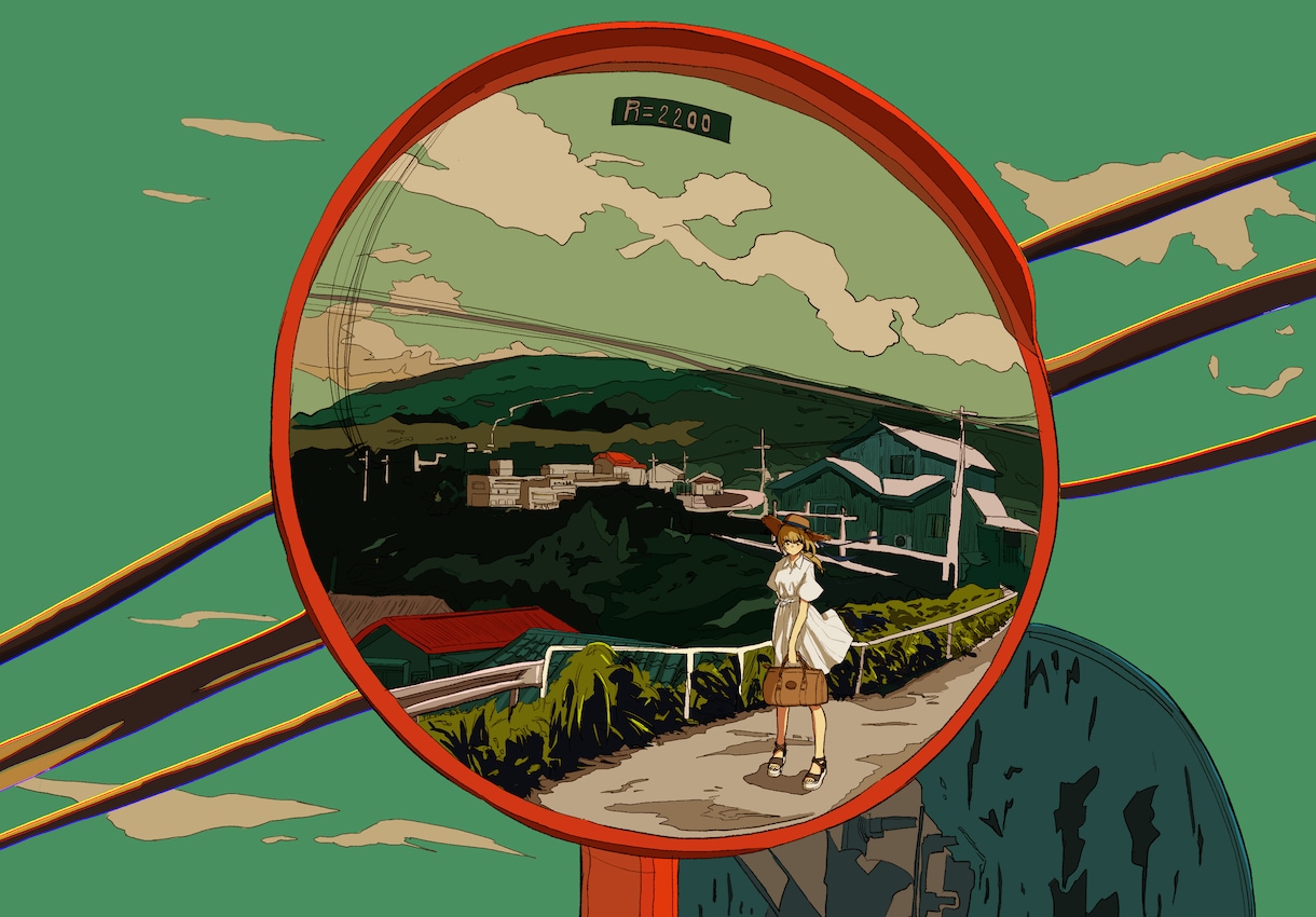 商用可！ノスタルジックなイラストを制作します 筆致を感じさせるジャケットイラストで、世界観を表現します イメージ5