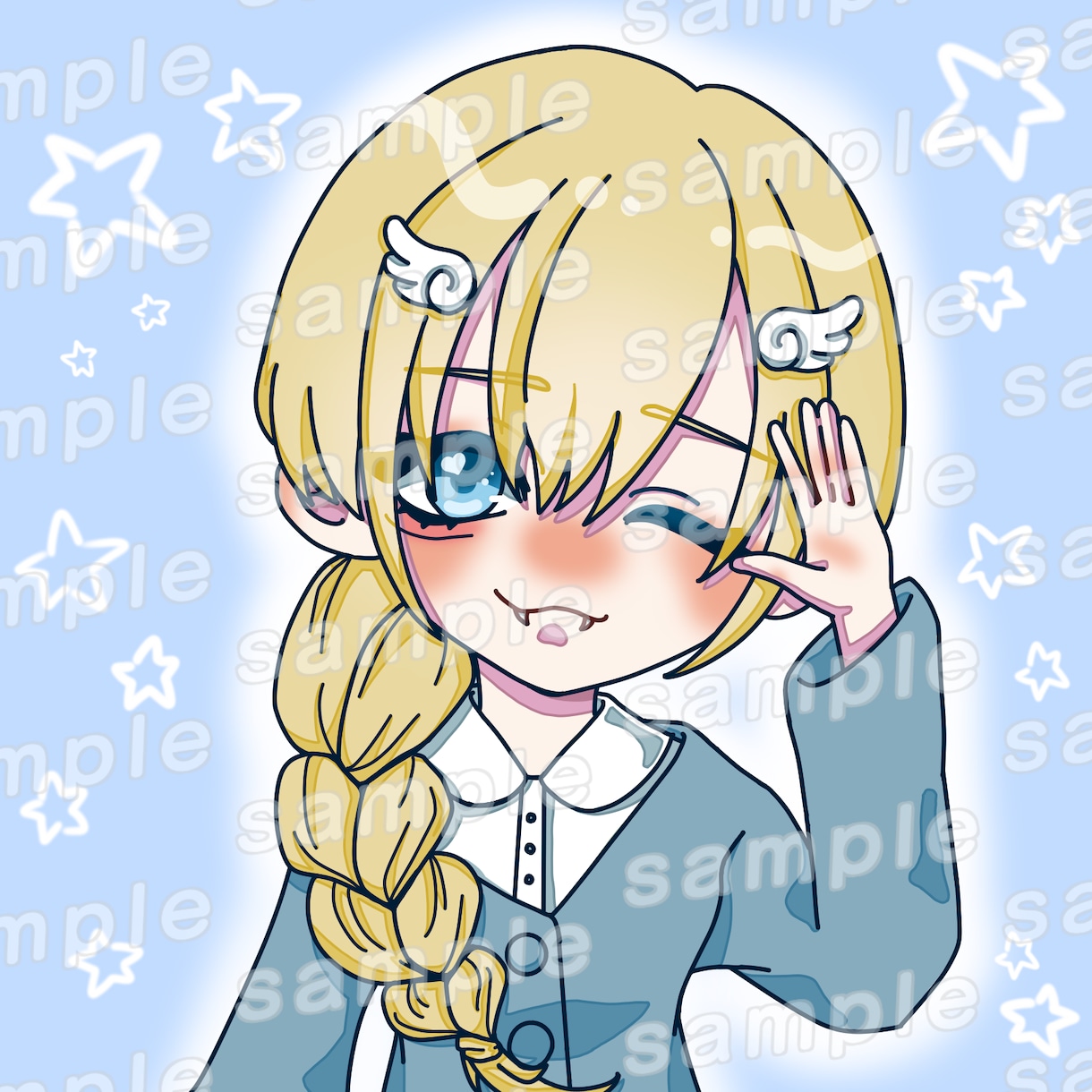 SNSなどで使用できるイラストを作成します アイコン、動画や配信用イラストなどに˚✩* イメージ7