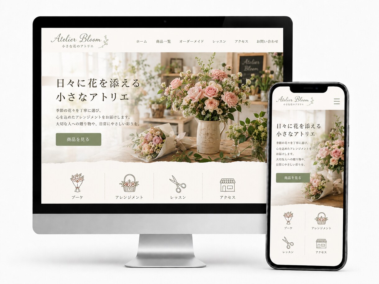 個人様向け！サロン・教室・店舗HP制作します Googleマップ対応・維持費ほぼ0円・公開までサポート イメージ9