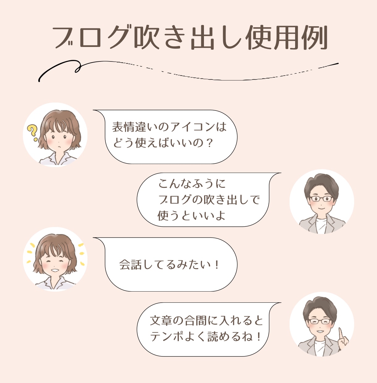 シンプル・爽やか☆優しいアイコン描きます 男性にもご好評◎表情違いもOK◎ビジネスにも！商用利用可 イメージ7
