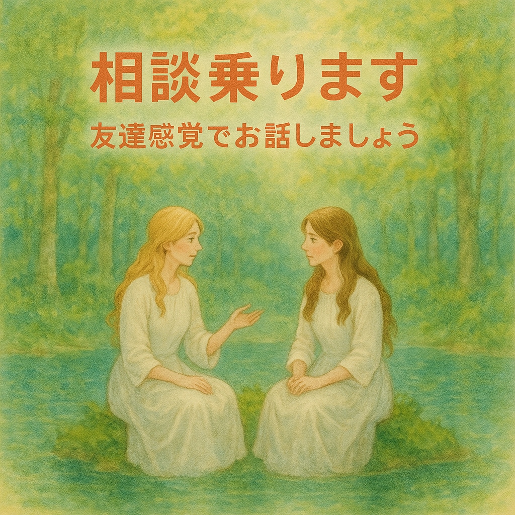お金、子育て、人間関係、恋愛、どんな悩みも聞きます 話の聞き方、答え方、あなたの望む対応を行います。 イメージ1