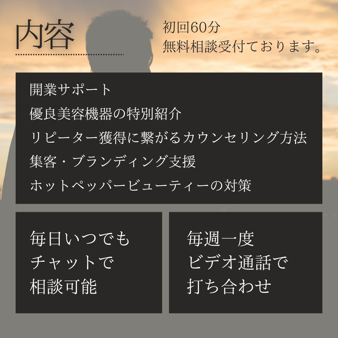 お試し版！これするだけ成功へ導く開業サポートします 人口４万人の地域で年商5,000万の美容サロン経営者直伝！ イメージ2
