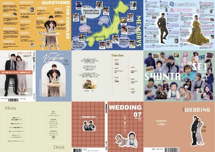 雑誌風プロフィールブックを作成します オーダーメイドのプロフィールブック1P1,000円〜 イメージ1