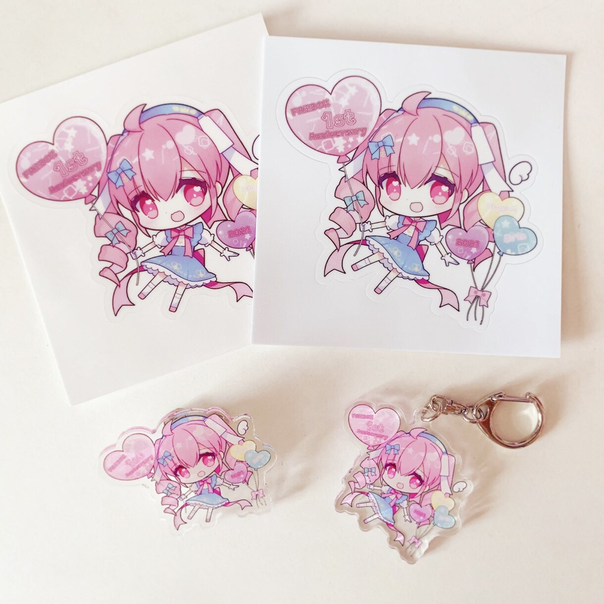 かわいいデフォルメキャラクターイラストを描きます グッズ制作等におすすめ！差分もお作り出来ます！ イメージ4