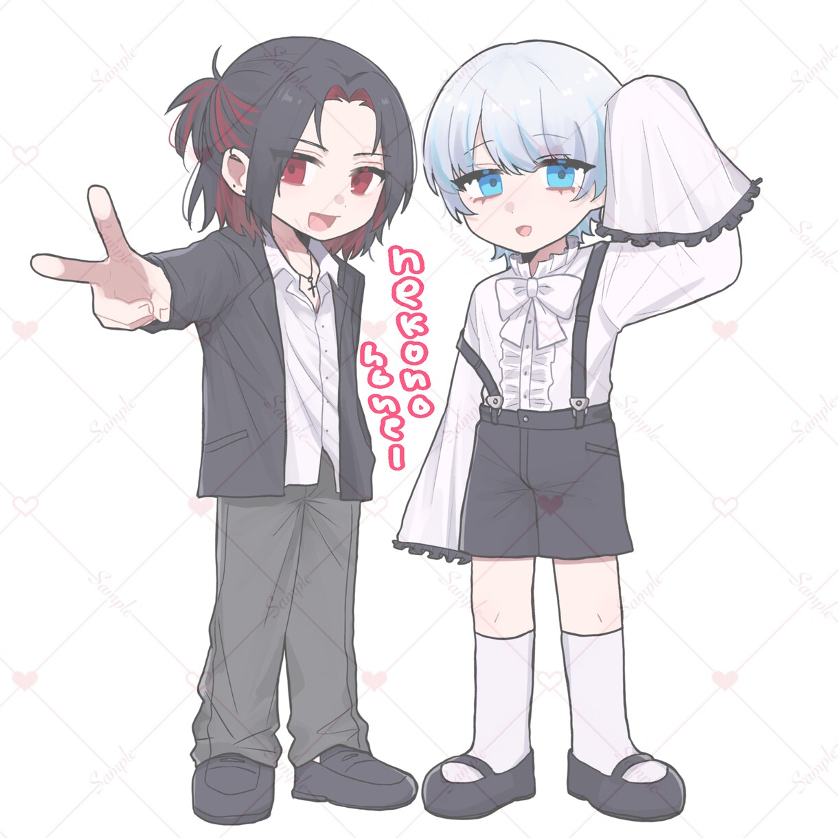 デフォルメ全身イラストを描きます デフォルメながらにも丁寧な作画を行います♪ イメージ2