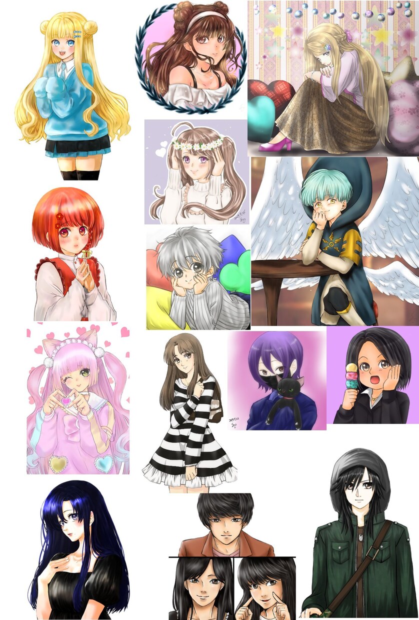 可愛いSNSのアイコン描かせて頂きます 可愛い系綺麗系アイコンイラスト制作承ります。 イメージ9
