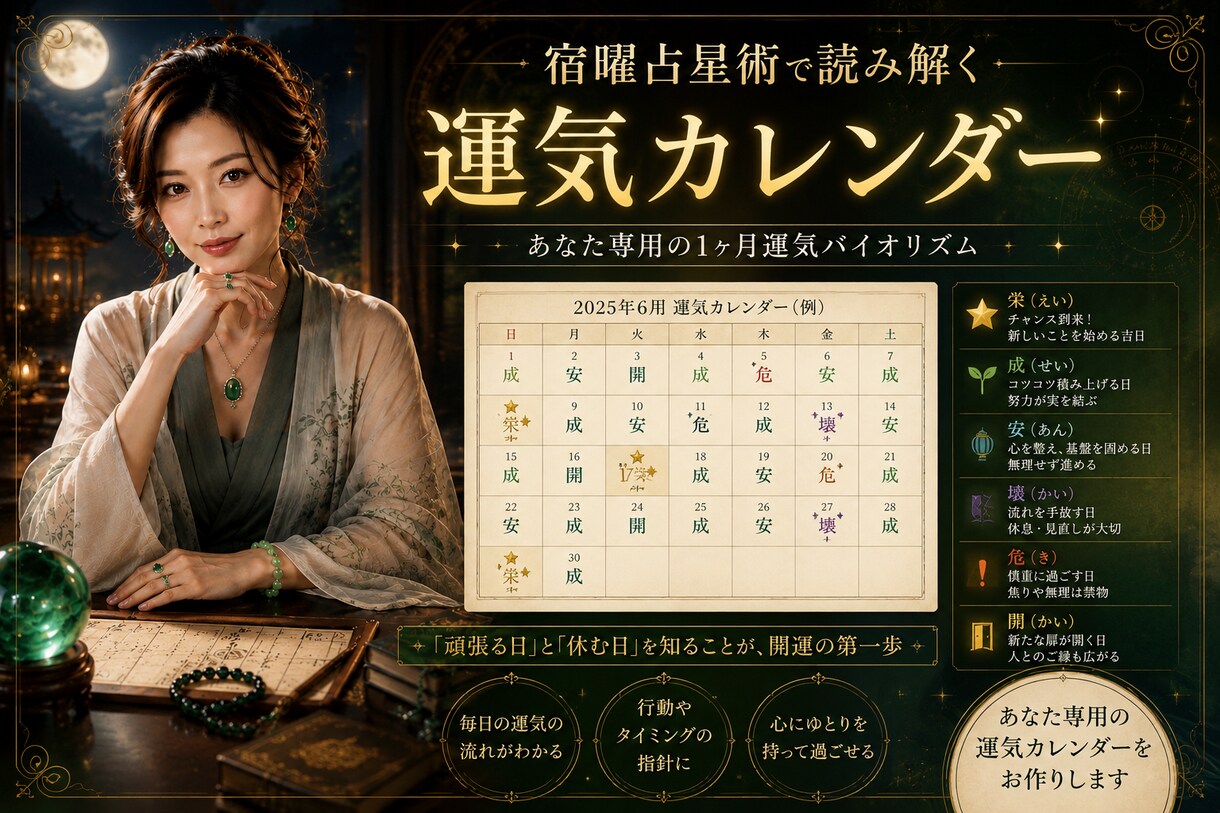生きづらさの理由を宿曜占星術で読み解きます 宿曜・インド占星術・数霊で悩みの本質を読み解きます イメージ2