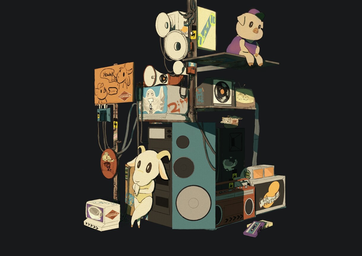 ストーリーを感じる一枚絵/MVイラストを制作します あなたの表現したい物語をイラストで描きます イメージ3