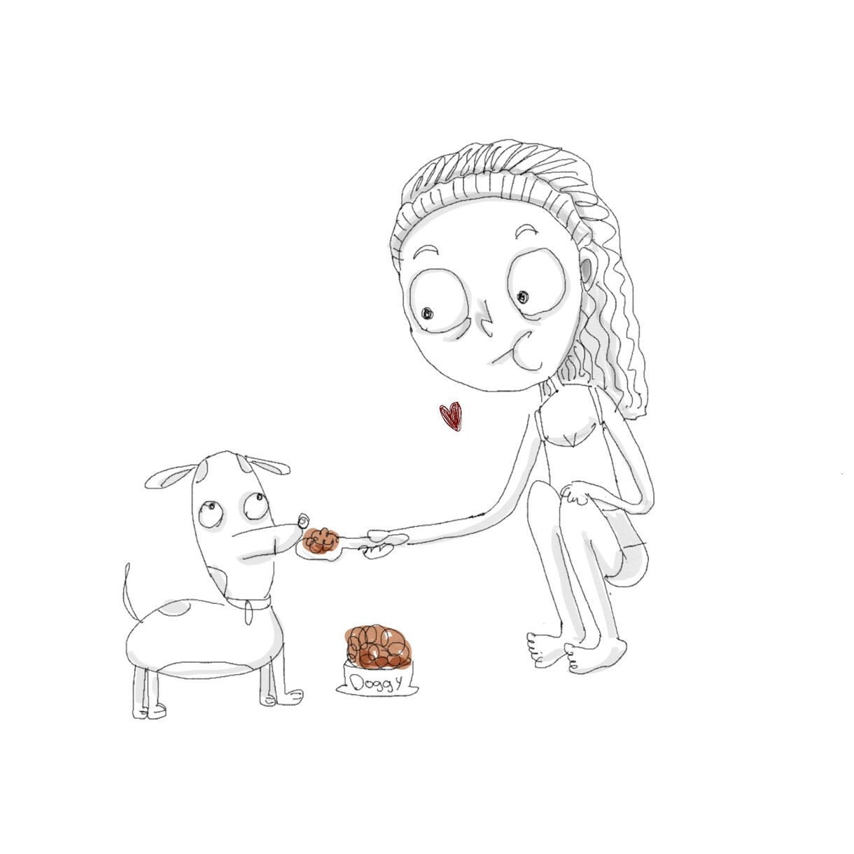 似顔絵をダークポップに描きます 壁紙、アイコン、プレゼントに！！ イメージ1