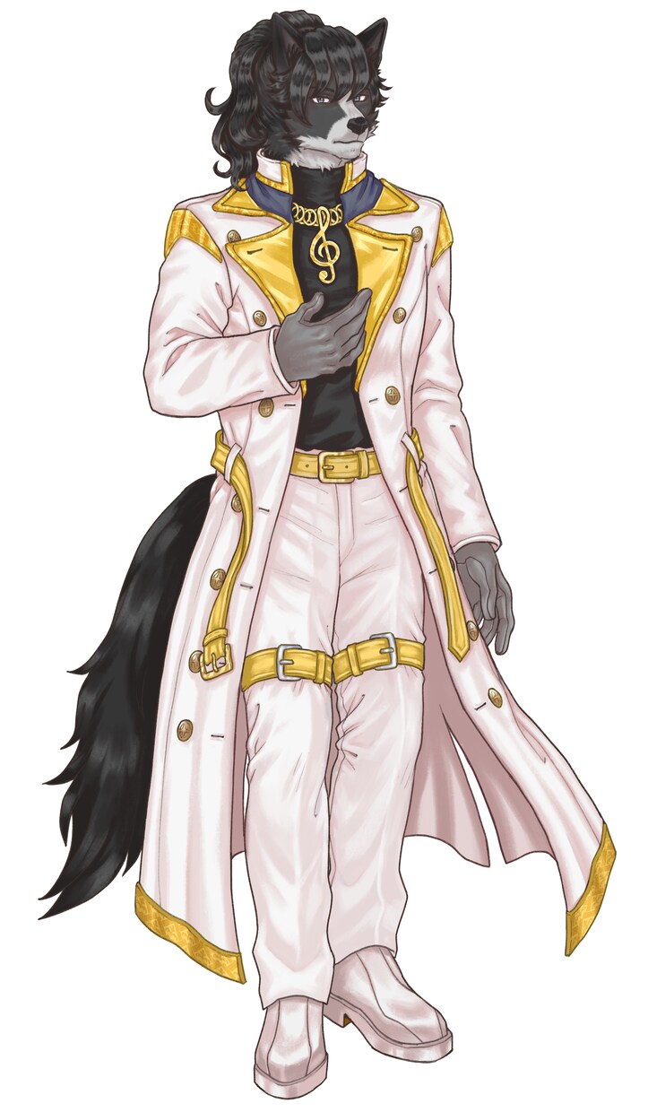 Furry・ケモノ配信者向け/動画サムネ絵承ります 【商用・グッズ利用込】配信・動画用立ち絵イラスト制作 イメージ7