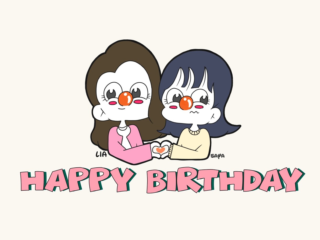 赤鼻が特徴なポップなイラストを描きます 子供から大人まで可愛いイラストで書かさせて頂きます イメージ2