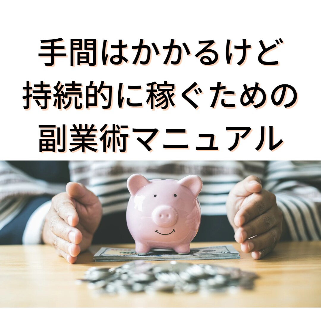 ひと手間はかかるけど稼ぐための副業術を教えます 今まで実践してきたコツコツ型副業で本当に稼げたステップとは？ イメージ1