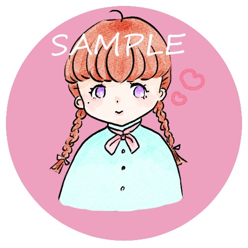 商用利用可！オリジナルアイコンイラスト制作致します 水彩画風で可愛い♪あなたのイメージをデフォルメイラストに！ イメージ3