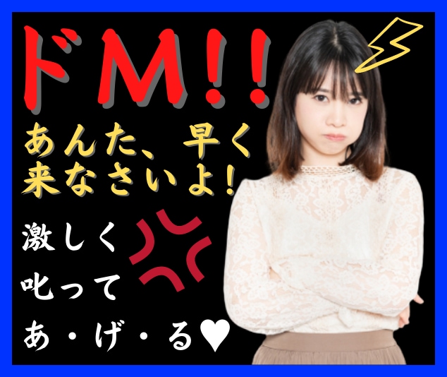 女性に叱られたいっ❗あなたの欲望、私が満たします 貶されたい！罵られたい！そんな、誰にも言えない気持ちを発散♡ イメージ1