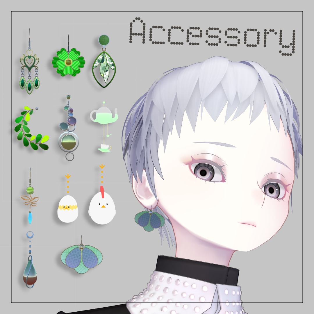 3Dで小物やVtuberさん用配信素材を作成します 形にしたいデザインがある方向け イメージ2