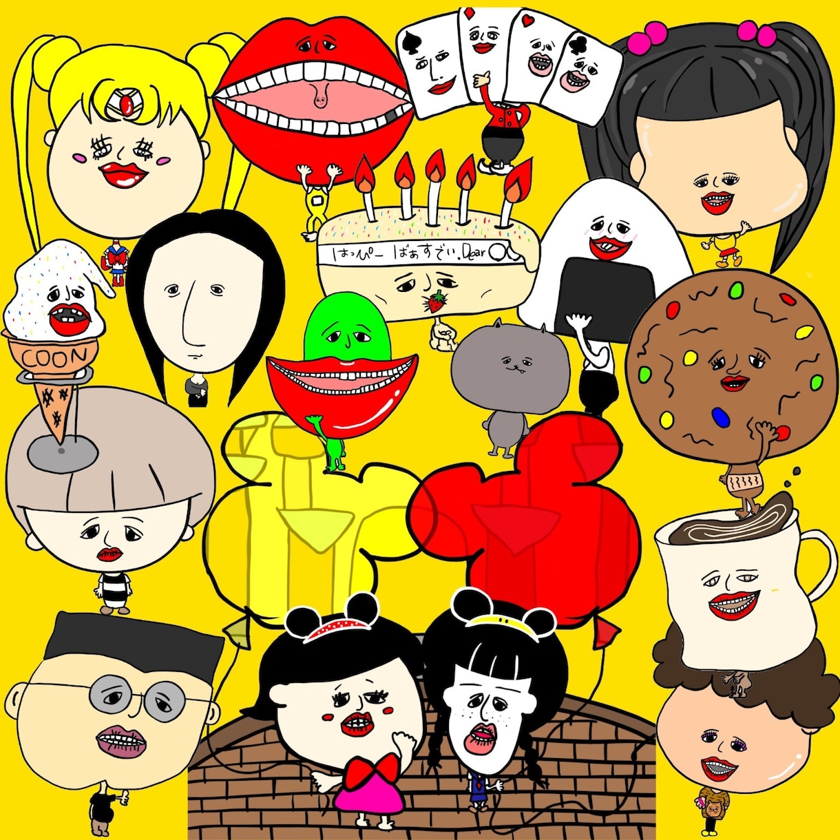 オリジナルキャラクターを制作します ゆるかわ・個性的なキャラを制作します イメージ10