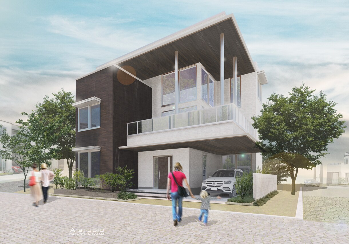 高品質の建築３Dパース(内観・外観)を作成します 低価格で高品質なパースを作成いたします。 イメージ5