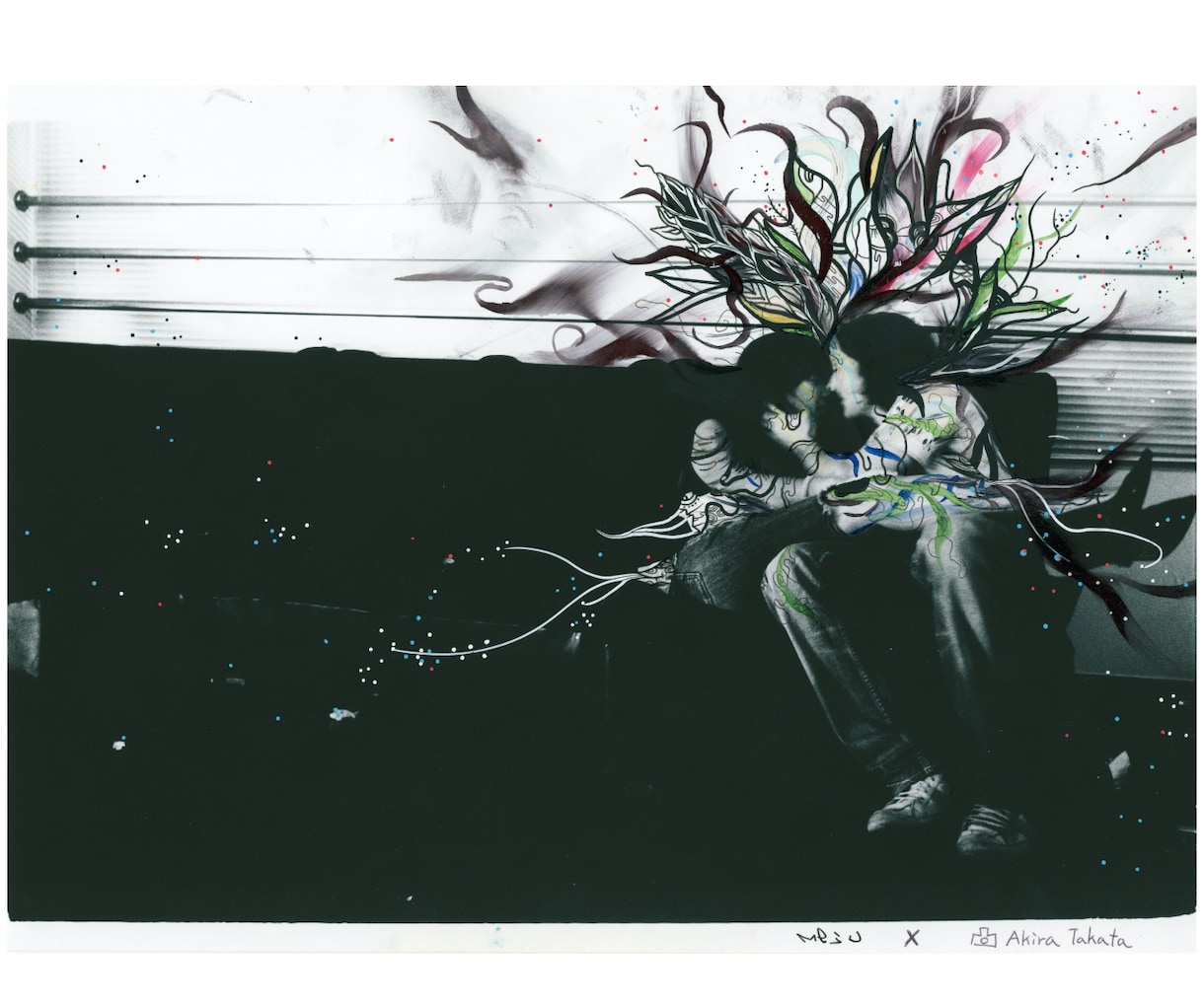 お気に入りのお写真を独創的なアート作品にします 現役の絵描きが唯一無二の世界観で線を紡ぎアートに昇華させます イメージ2