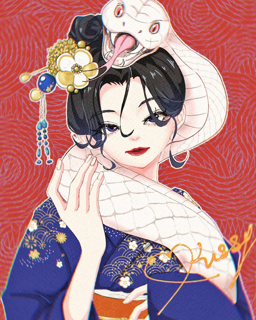 厚塗りでかわいい♡ 似顔絵やキャラクターを描きます 人間味のあるイラストであなたの御要望に誠心誠意お応え致します イメージ5