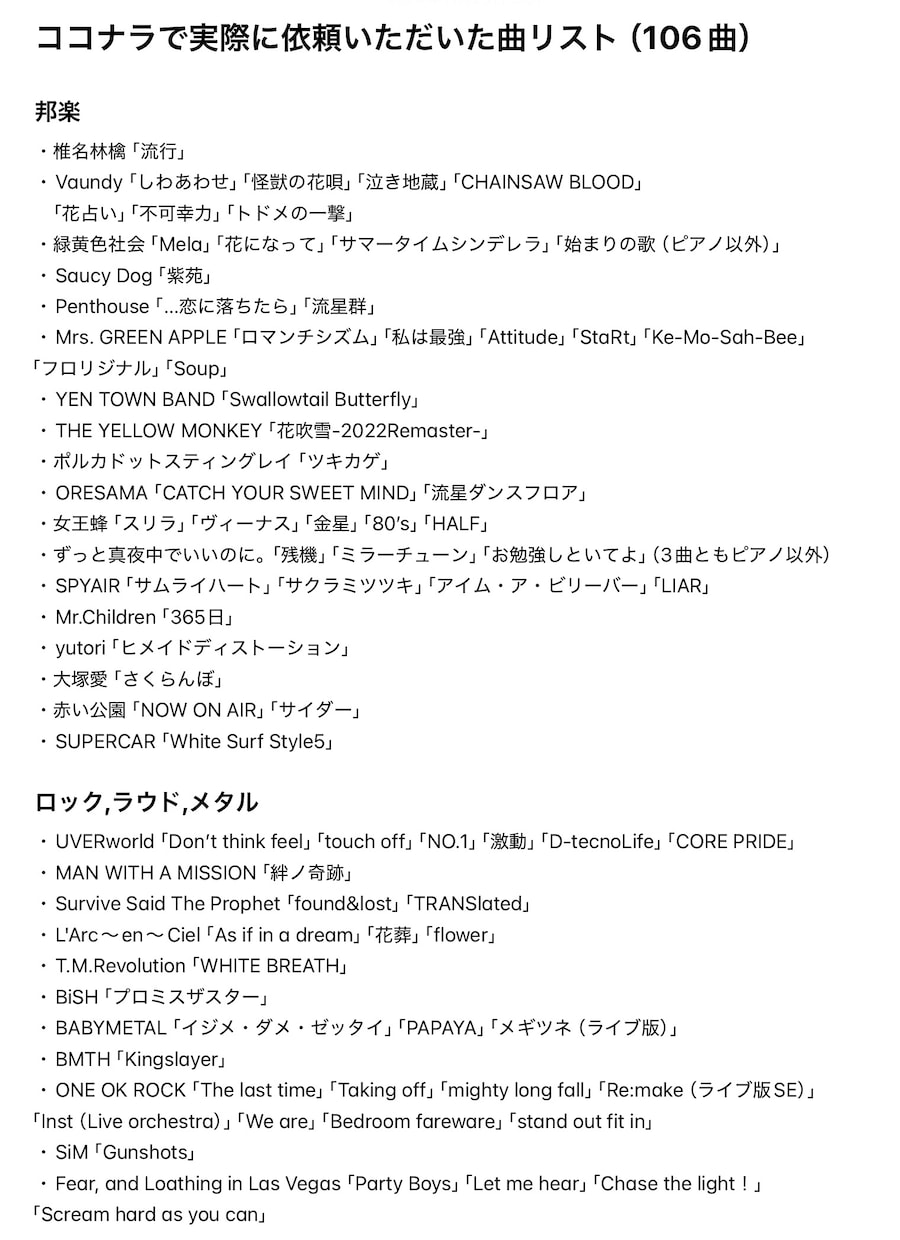 コピーバンド用の同期音源を制作します 幅広いジャンル対応　複数曲OK！　同期演奏サポート イメージ2