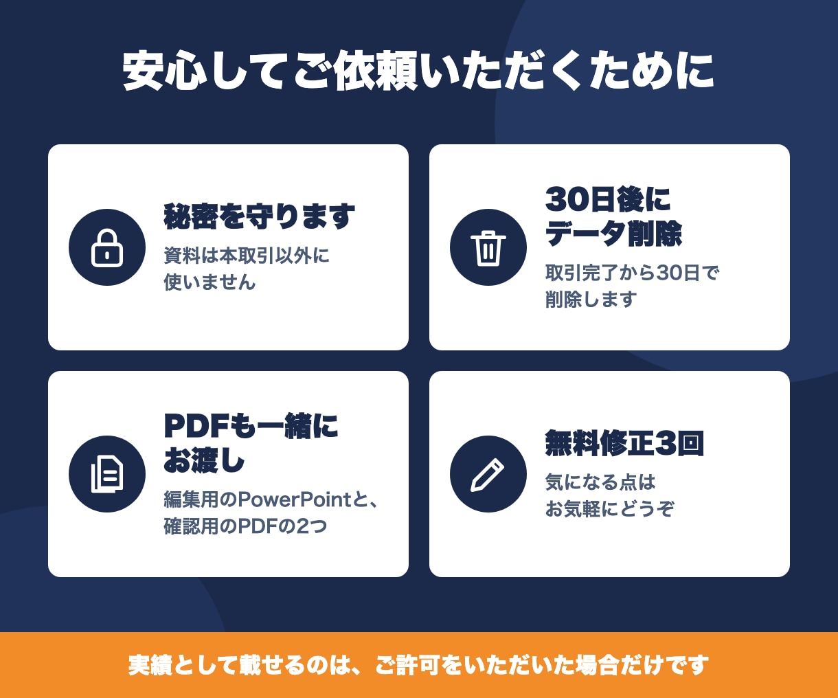 パワポ資料を丸投げOK・翌日仕上げも対応します 営業・社内・セミナー資料に対応｜メモや手書きからでもOK イメージ9
