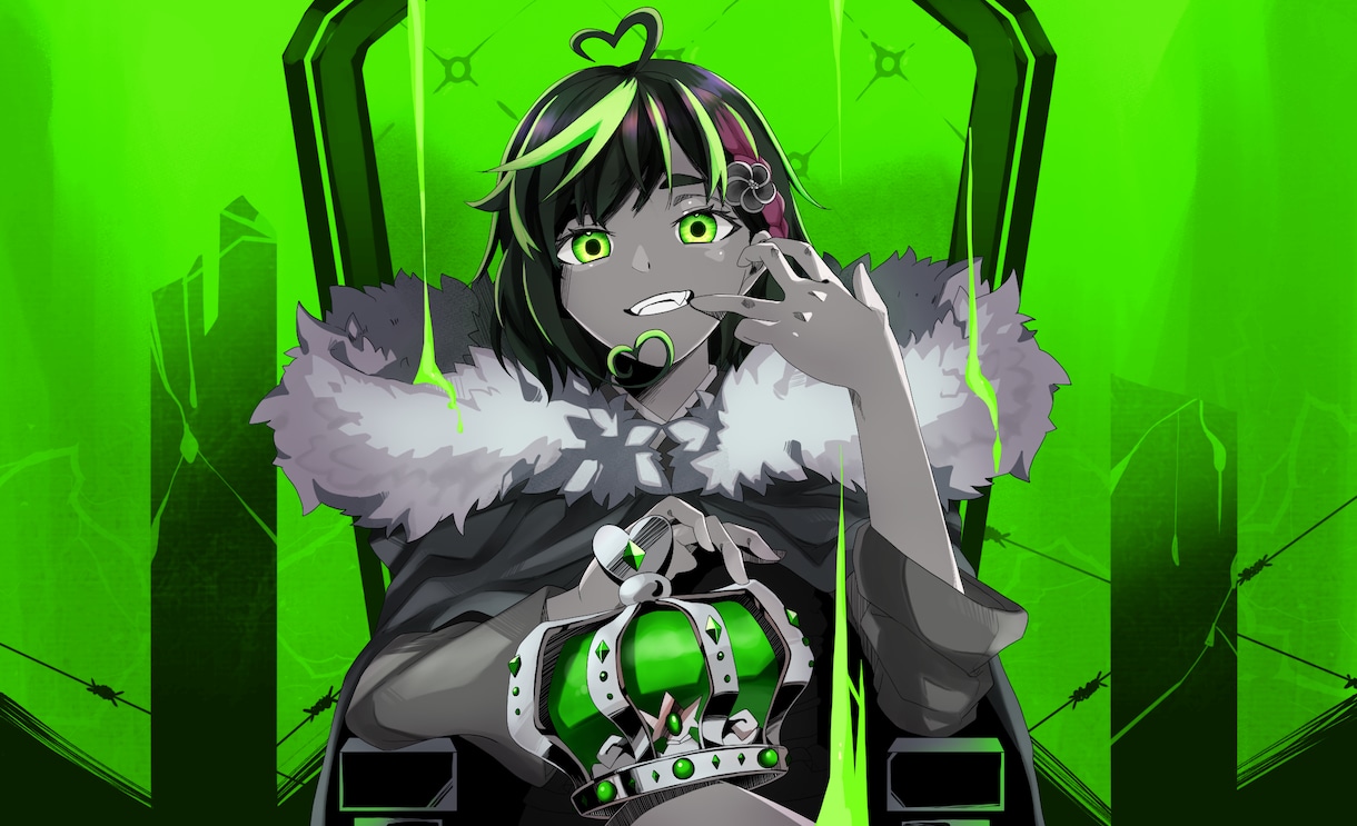 歌ってみた用サムネイル描きます 本家にそっくり！？絵柄寄せ可能 イメージ4