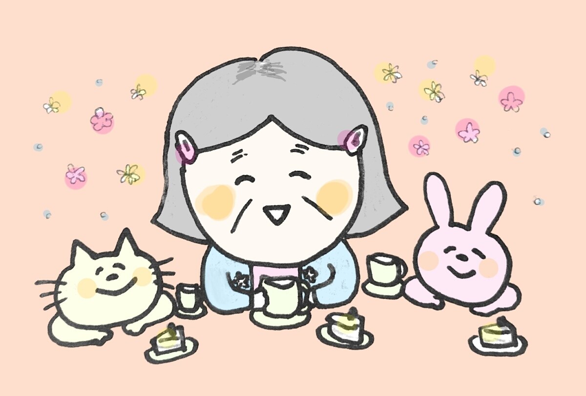 なごむ～！動物たちと一緒のほんわかイラスト描きます ブログ・SNS・広告・名刺・プレゼントにオススメです☆ イメージ3