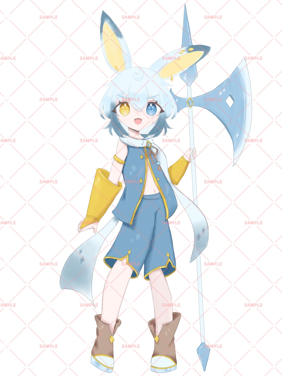 IRIAM、VTuber向け画像製作いたします 色鉛筆風の柔らかい色とあたたかいタッチが得意です イメージ3