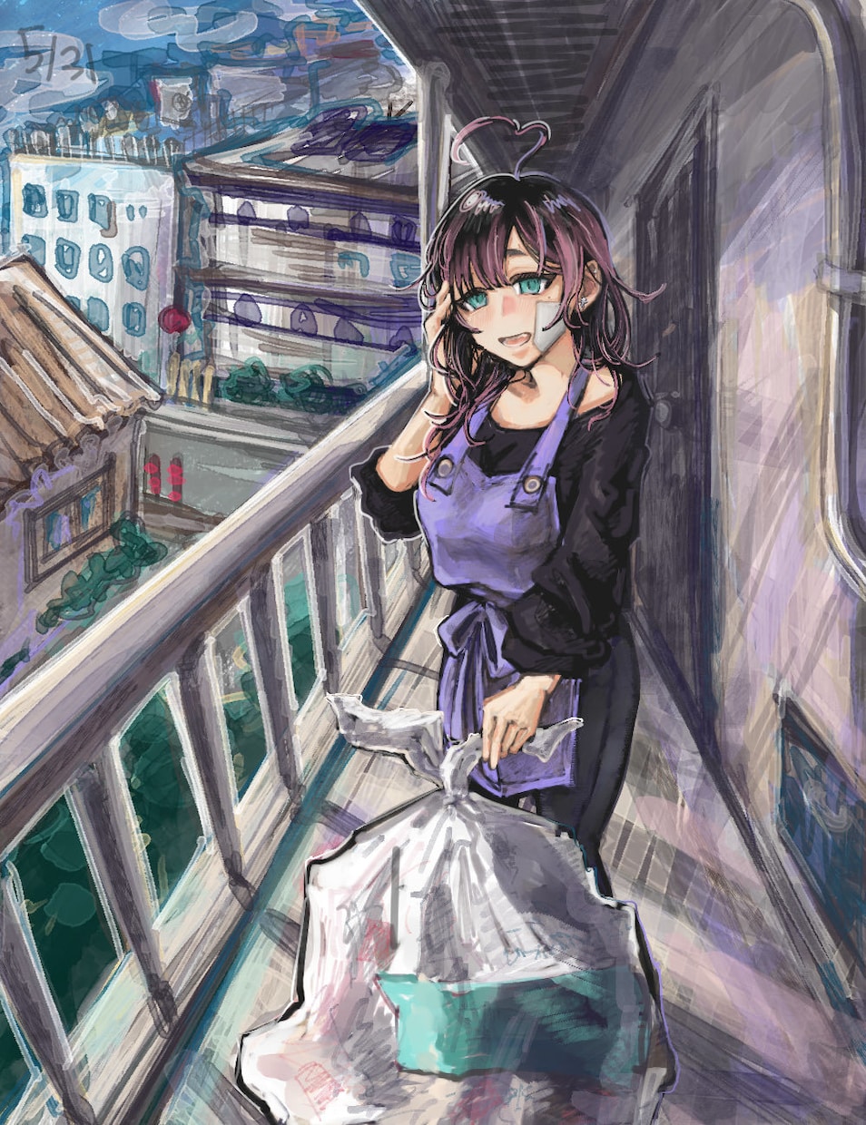 絵画風！厚塗り！他にないイラスト作成します Vライバー必見！魅力的なイラストをお描きします♡ イメージ1