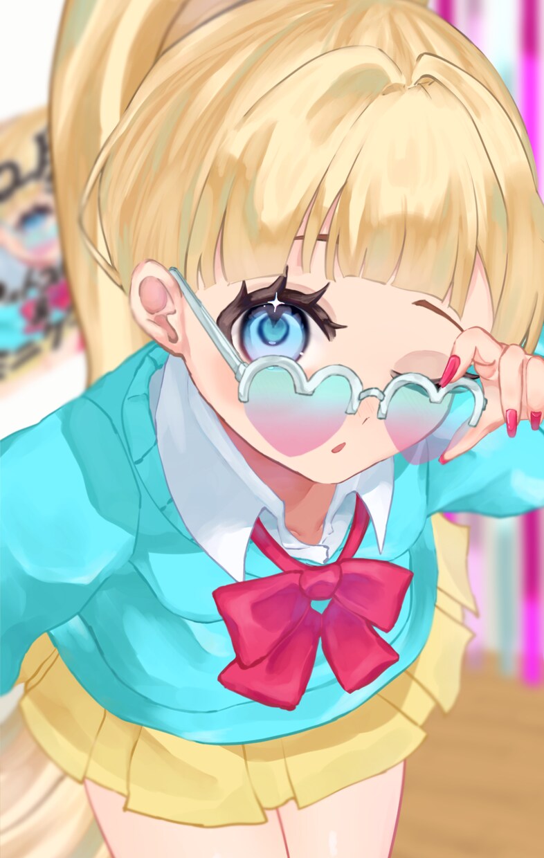 1枚絵を制作致します ぼかしを使用したパッキリしつつ優しいイラストを描きます イメージ1