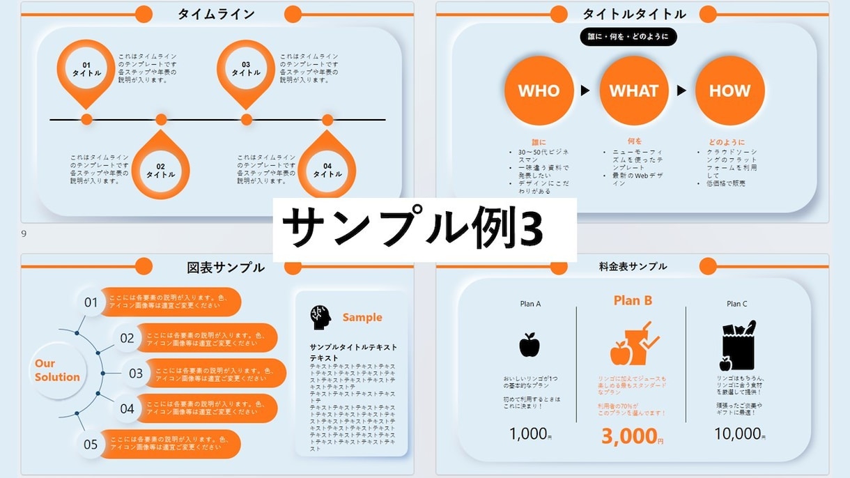 最新のWEBデザインでパワポ資料を作成します 一枚3,000円で新規作成【シンプル】【伝わる】【最新】 イメージ5