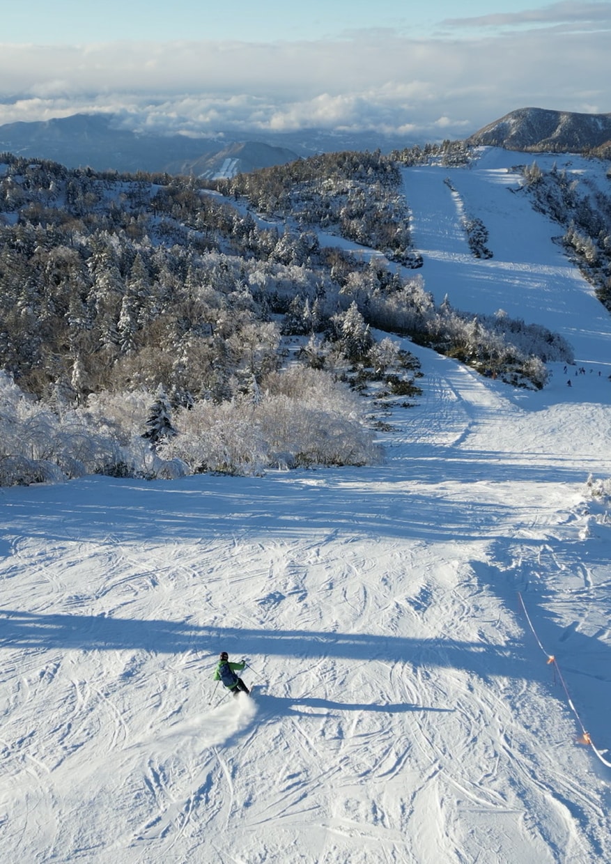 スキー.スノーボードを空撮Photo撮ります 最高のワンカットをお届けします イメージ1