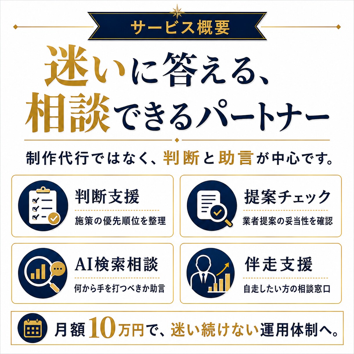 現役マーケターがあなたの事業のWEB顧問をします 結果を求めるには放置しないサイト運用が必要です イメージ4