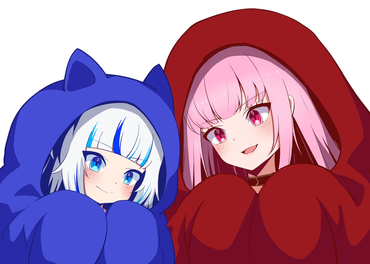 キャラクターイラスト2つ描きます 版権キャラクターのご依頼大歓迎！！！ イメージ3