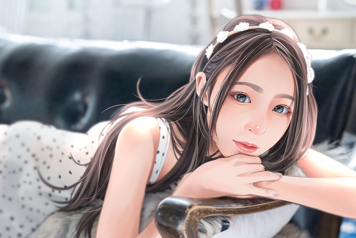 リアルすぎないリアルなタッチで似顔絵描きます プレゼント、イベント用など各種用途に対応します イメージ5