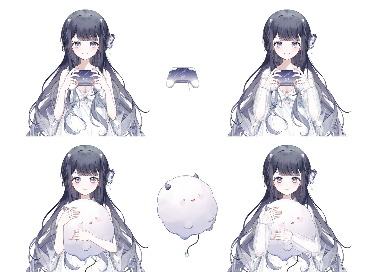Live2D illust パーツ分けます オリジナルのキャラクターをより魅力的に/デザインも可能です！ イメージ8