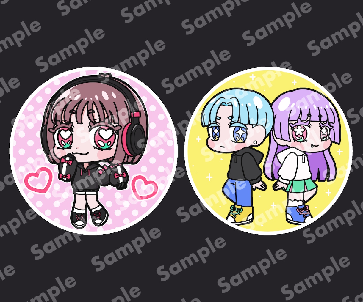 ポップ★キュートなアイコンでSNSを目立たせます SNS・ブログに！パッと目を引くデフォルメイラスト★ イメージ8