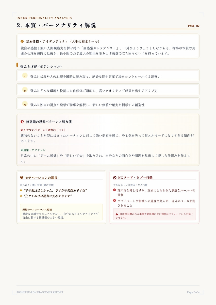 仕事や家族の悩みに四柱推命×ロジカルに整理します 否定なしの丁寧な鑑定。あなたに寄り添い具体的な解決策を提示 イメージ7