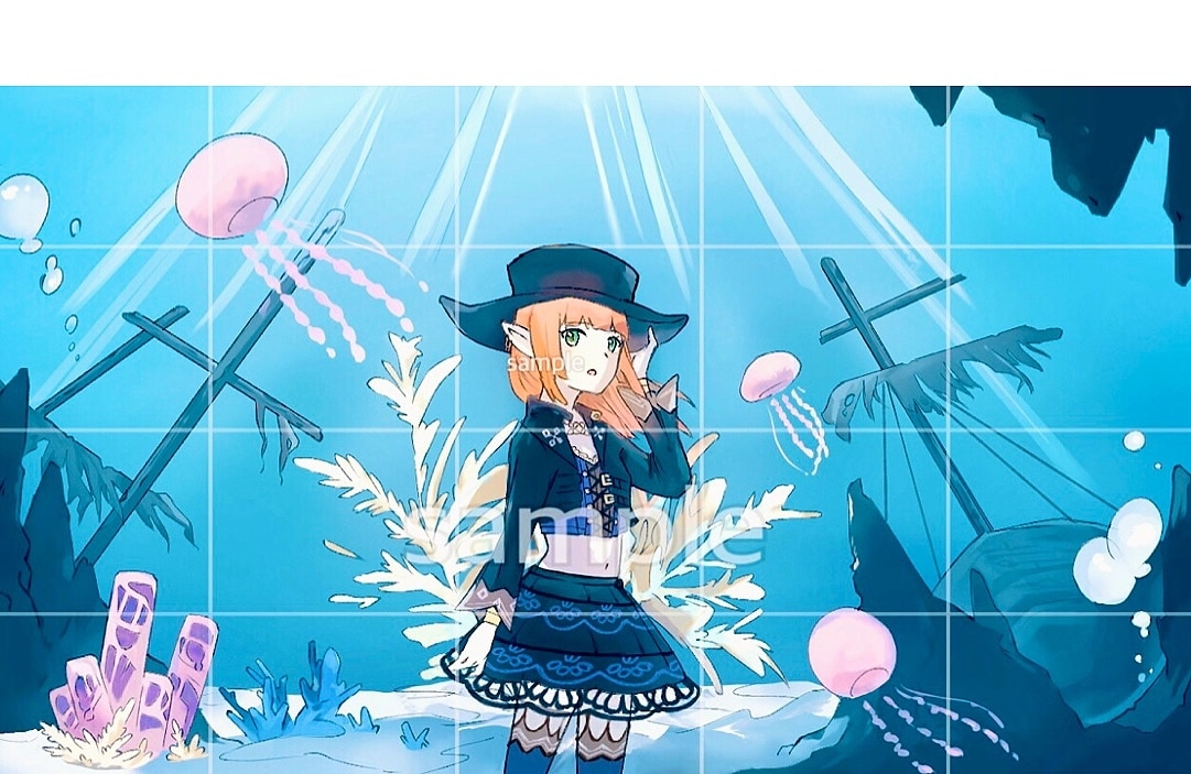 背景イラスト・一枚絵 お描きします ♢サムネイルや観賞用など、貴方だけの特別なイラストに♪ イメージ1