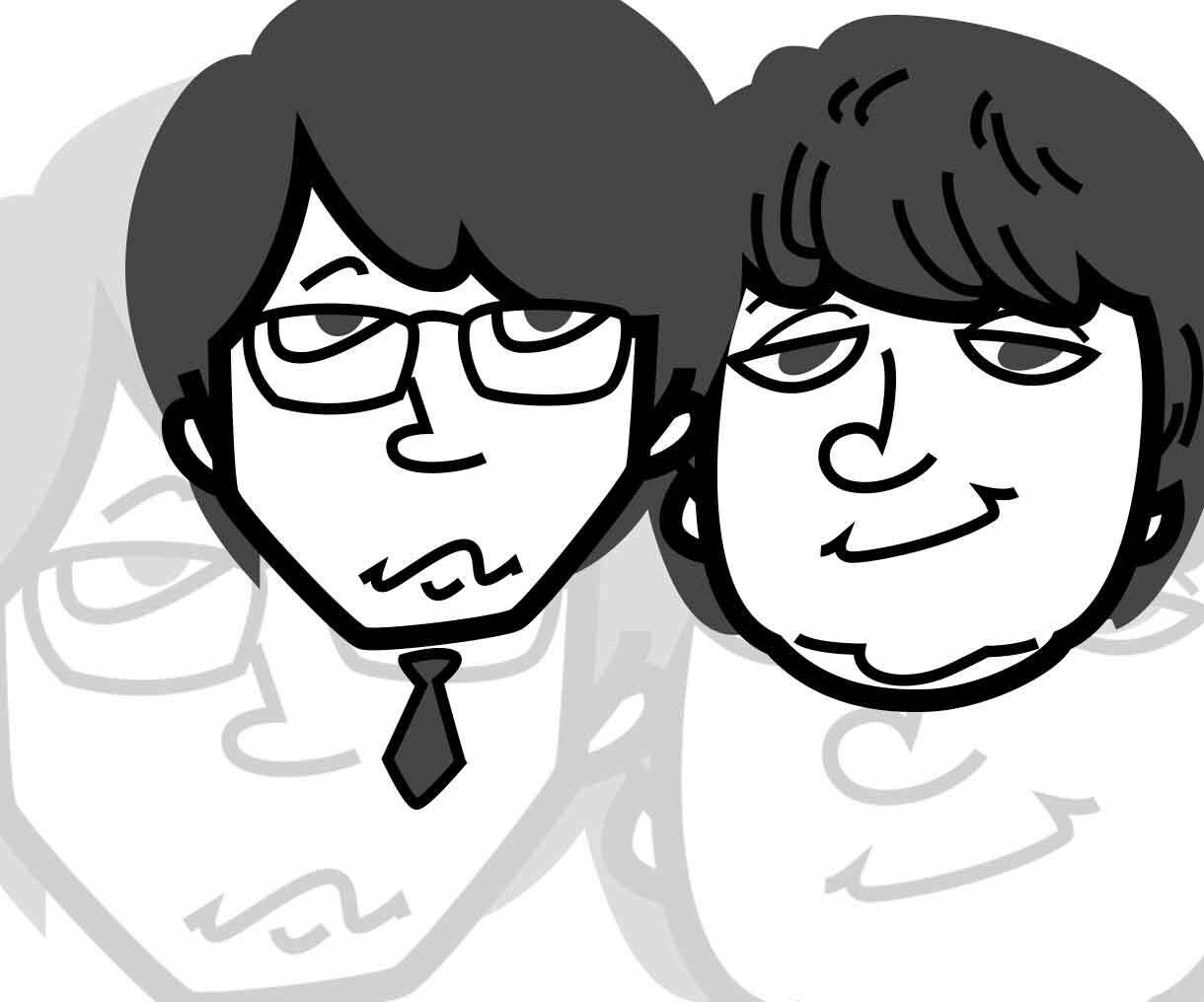 アイコン風でシンプルイラストの似顔絵描きます 名刺や社員カード・またはSNSのアイコンなどに適した似顔絵 イメージ7