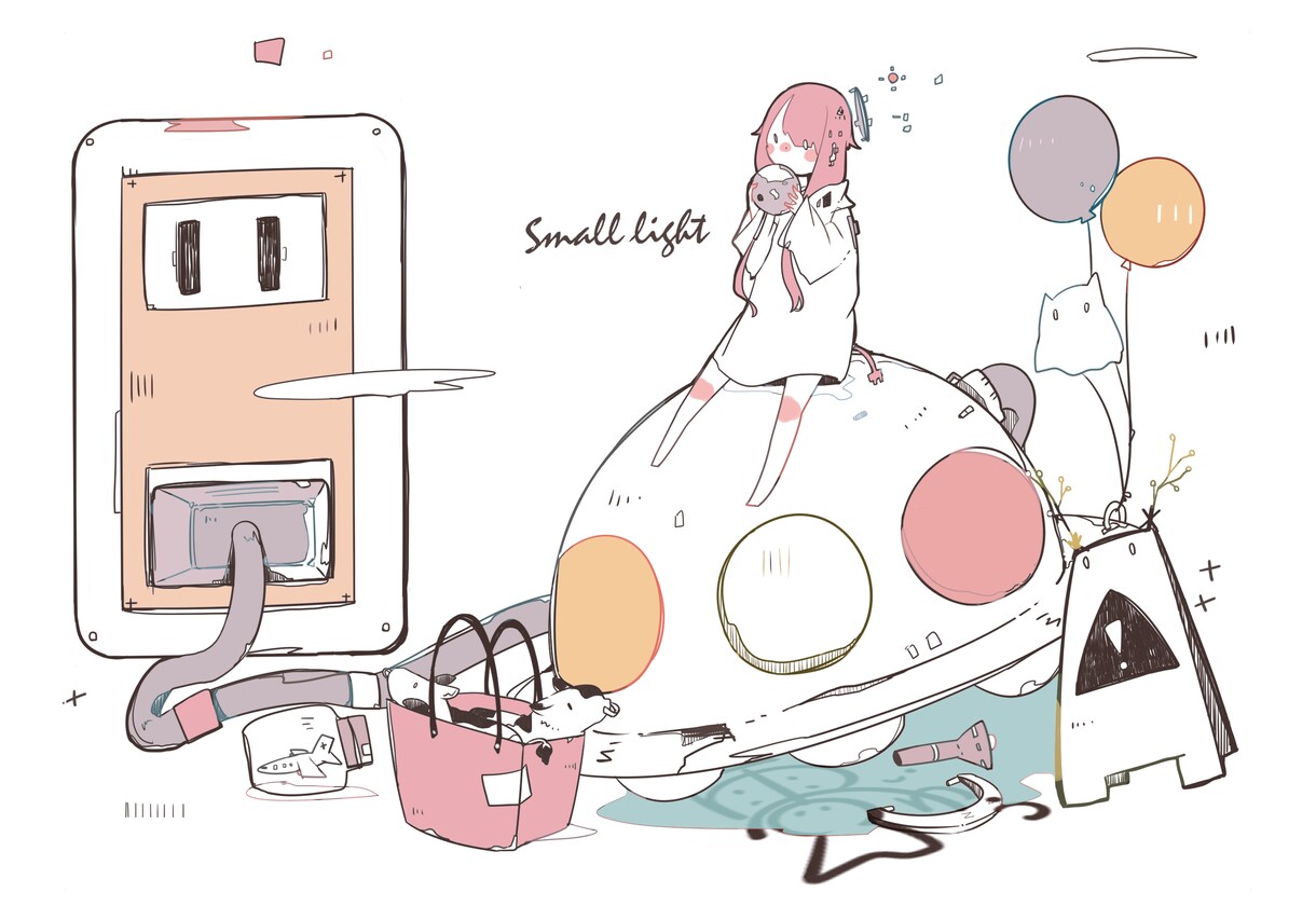 ゆるめの1枚絵(ループアニメ可)お描きします キャラよりも雰囲気重視の方におすすめです。 イメージ7