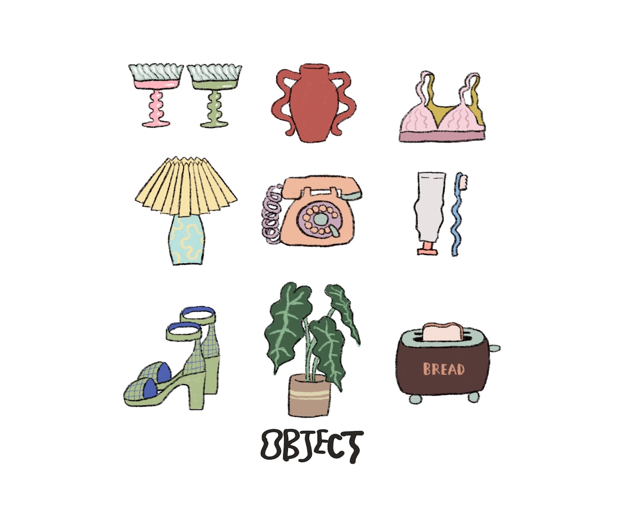 商用利用OK！お洒落で映えるイラスト描きます SNSアイコンや挿絵にも♡お洒落な手書き風のイラストです イメージ1