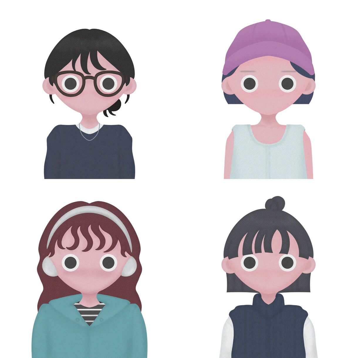 修正無制限◎ イラスト・アイコン等制作いたします 絵本のような色合い・質感でお描きします。 イメージ1