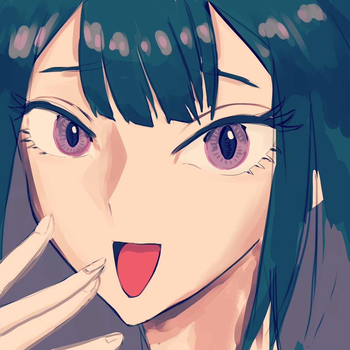 SNSのアイコンを描きます 顔アップのアイコンを描きます細かい指定等相談お受け致します イメージ3