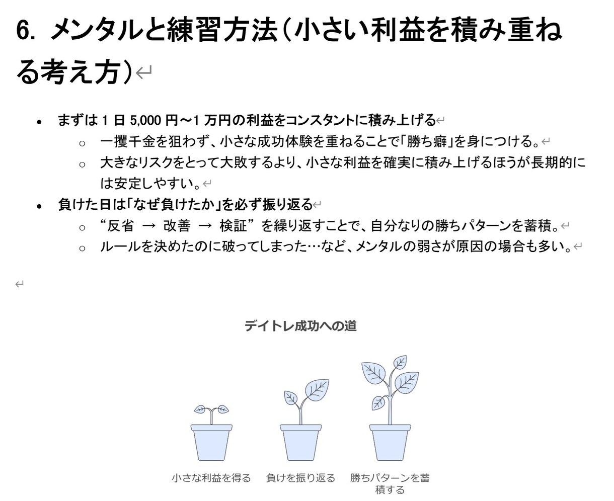 デイトレで欲張らず勝ち続けるセミナー動画を渡します 迷いを断ち切り、相場で勝つ力を習得！勝率を上げる鍵はここに！ イメージ9