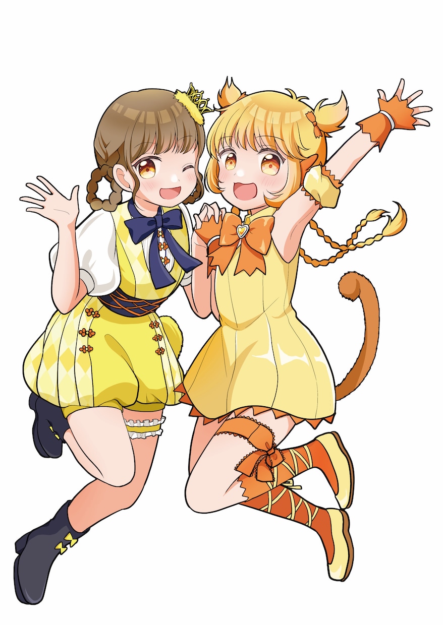 ゆるふわ×かわいい等身キャライラスト描きます ガーリーでふんわりした雰囲気のキャラが得意です！ イメージ4
